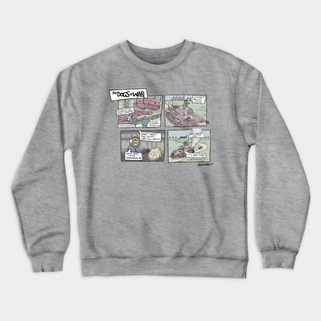 The Dogs of War: Comic #1 Crewneck Sweatshirt by Siegeworks